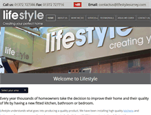 Tablet Screenshot of lifestylesurrey.com